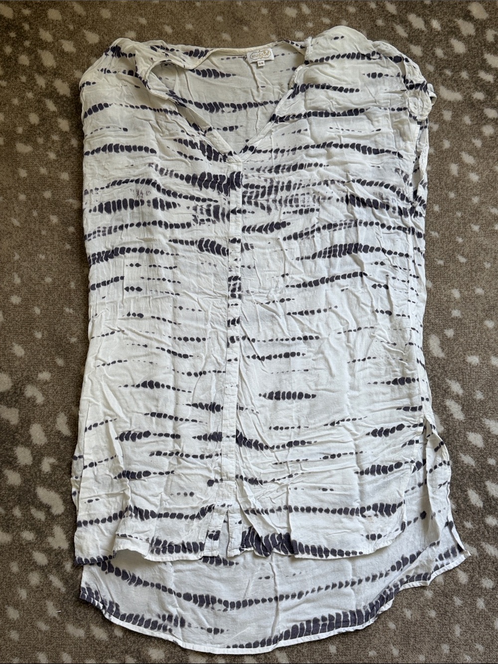Mud Pie tunic swim coverup